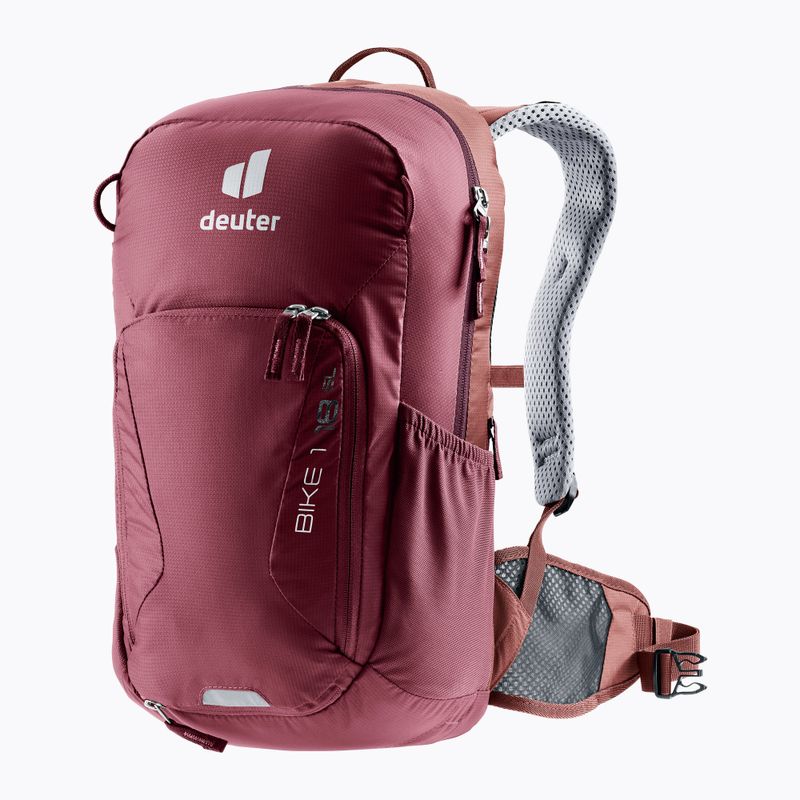 Women's bicycle backpack deuter bicycle I 18 l SL maron/caspia