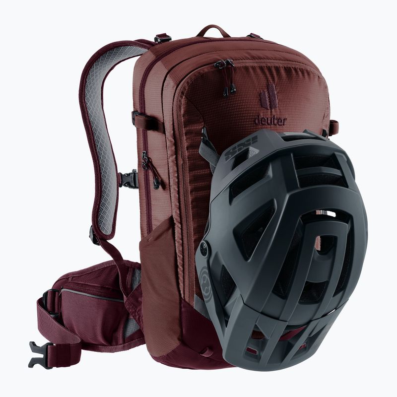 Women's bike backpack deuter Flyt 12 l SL red 321102155910 8