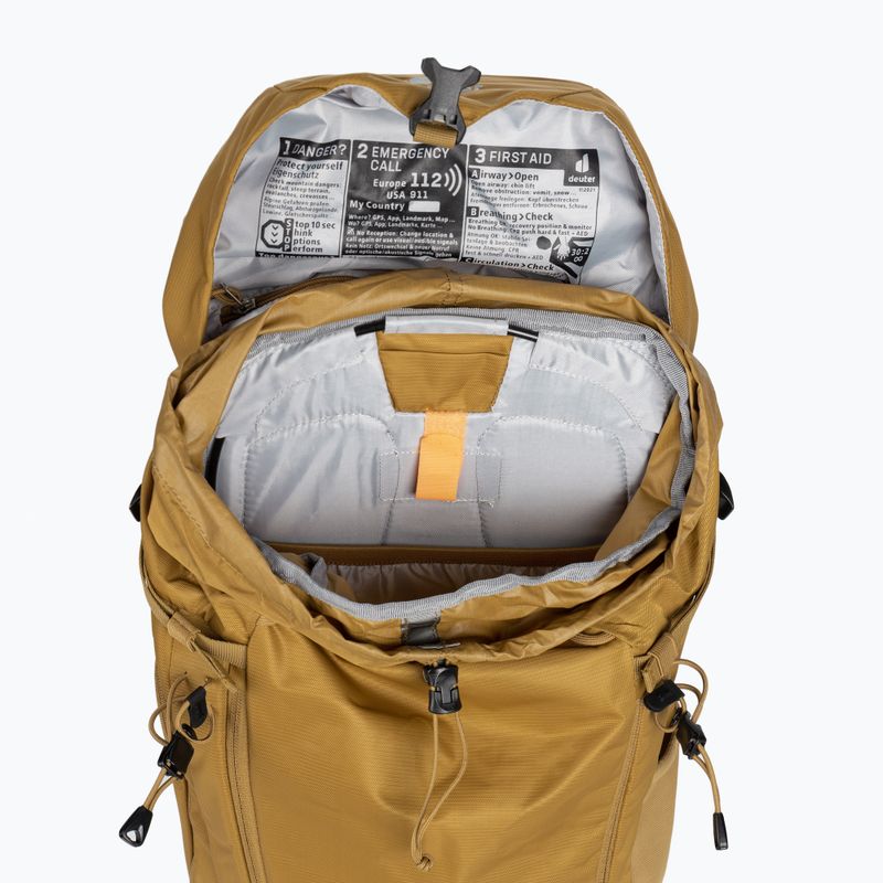 Deuter Trail 24 l hiking backpack yellow 34403236323 4