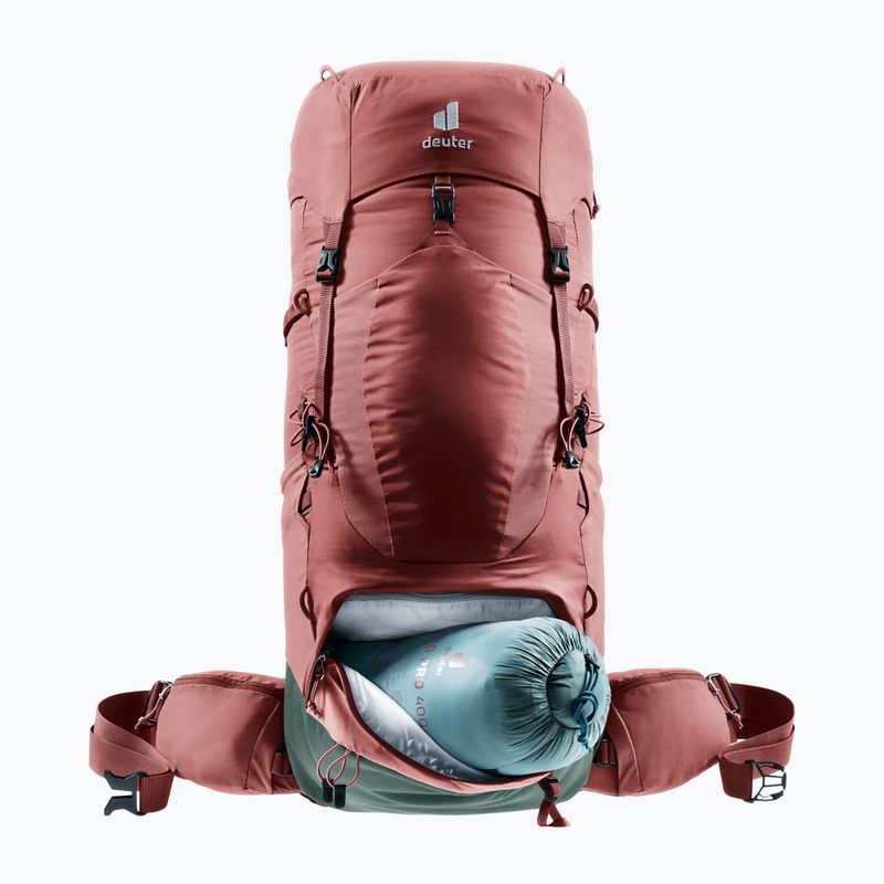 Women's trekking backpack deuter Aircontact Lite 45 + 10 SL 55 l 334022352150 caspia/ivy 9