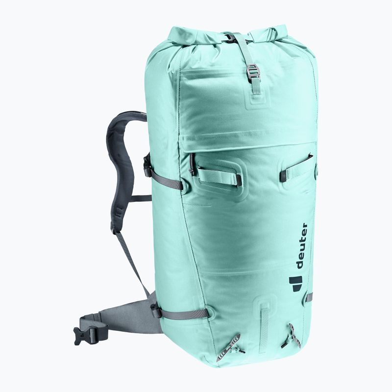 Women's climbing backpack deuter Durascent 42+10 l SL glacier/graphite 4