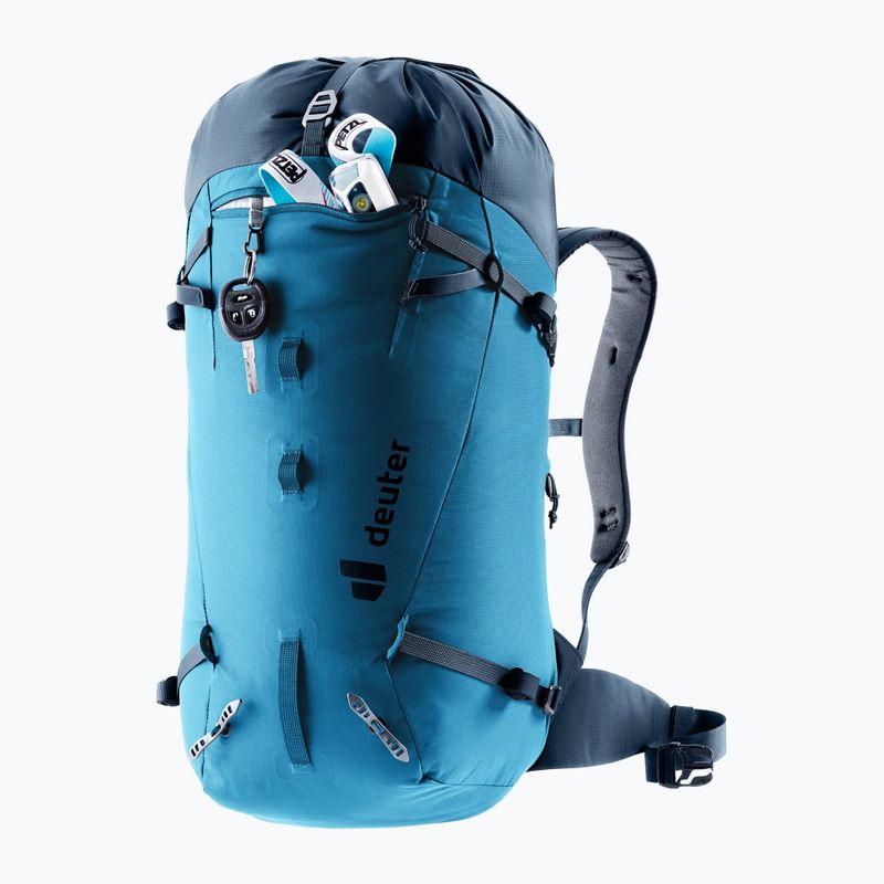 Climbing backpack deuter Guide 30 l wave/ink 5