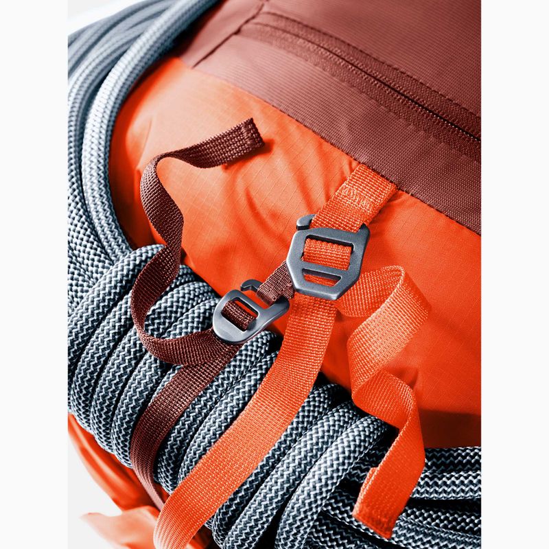 Climbing backpack deuter Guide 30 l redwood/papaya 12