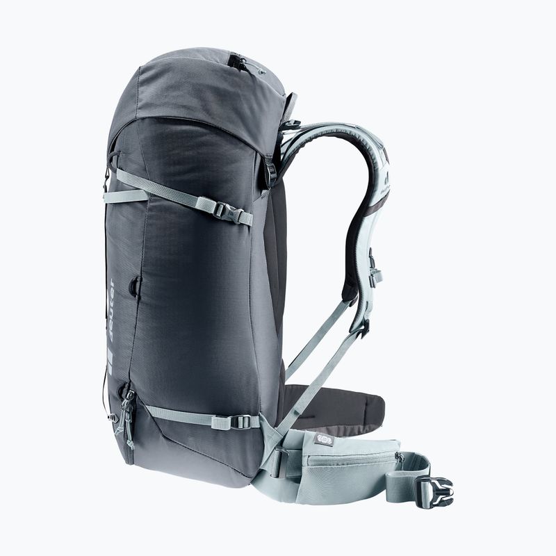 Climbing backpack deuter Guide 34+8 l black/shale 4