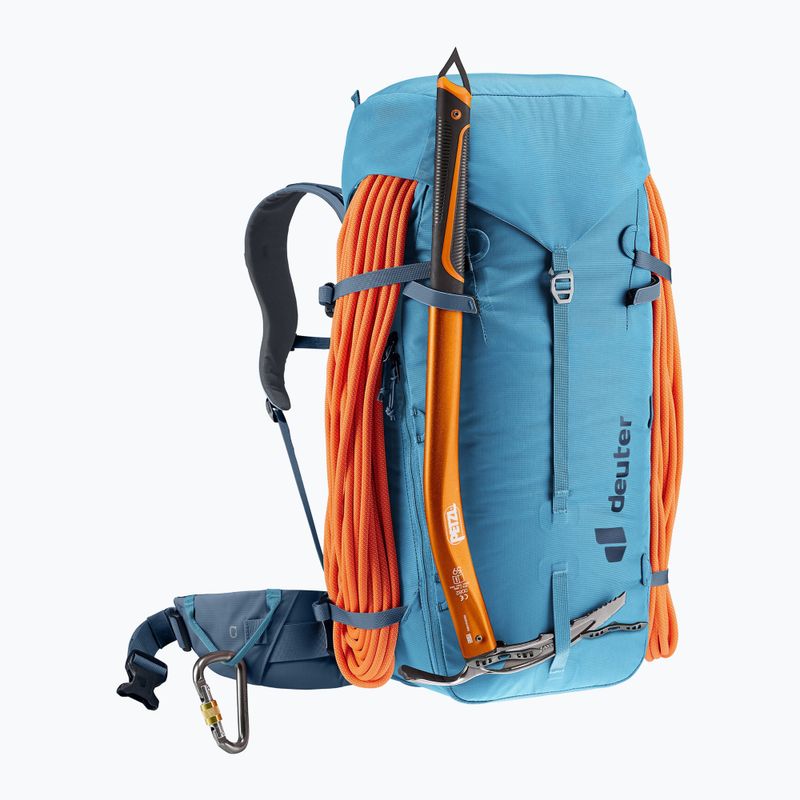 Climbing backpack deuter Guide 34+8 l wave/ink 6