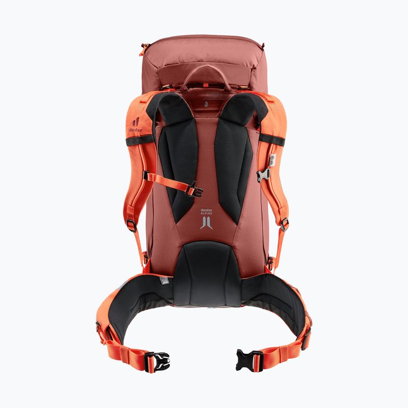 Deuter Guide climbing backpack 34+8 l redwood/papaya 2