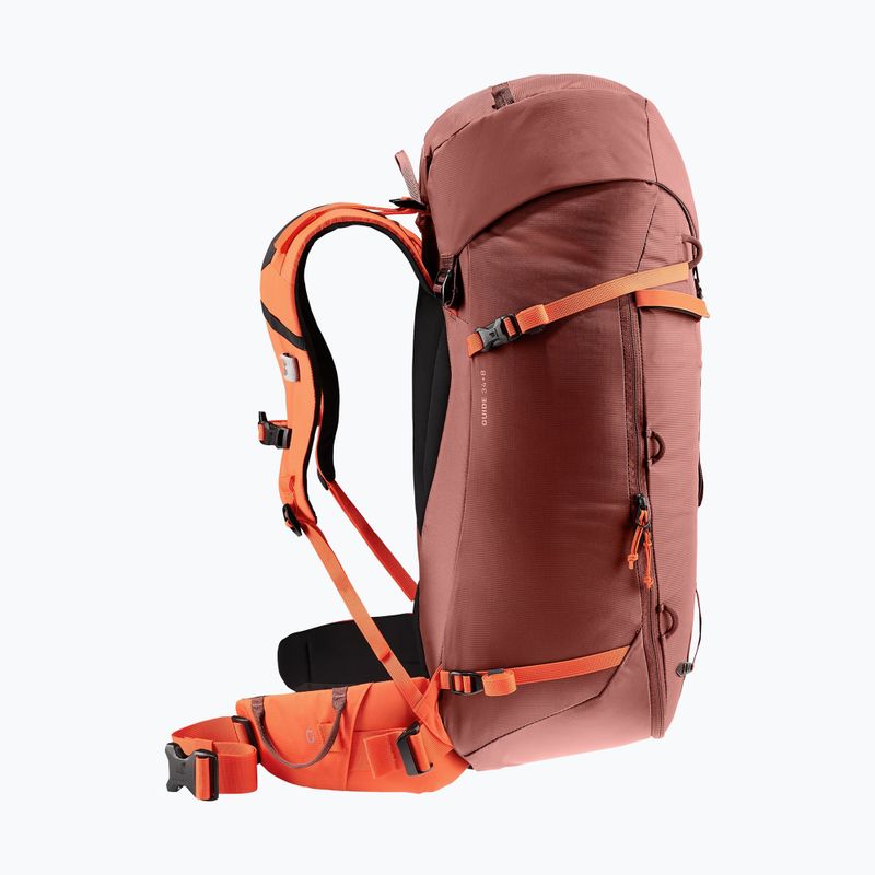 Deuter Guide climbing backpack 34+8 l redwood/papaya 3