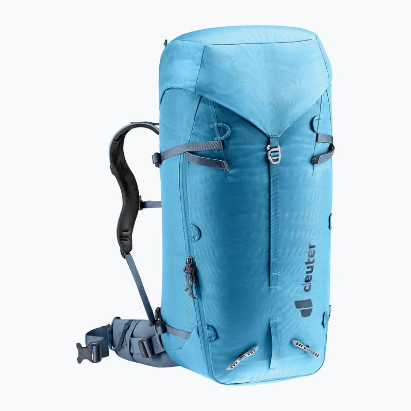 Climbing backpack deuter Guide 44+8 l wave/ink 10