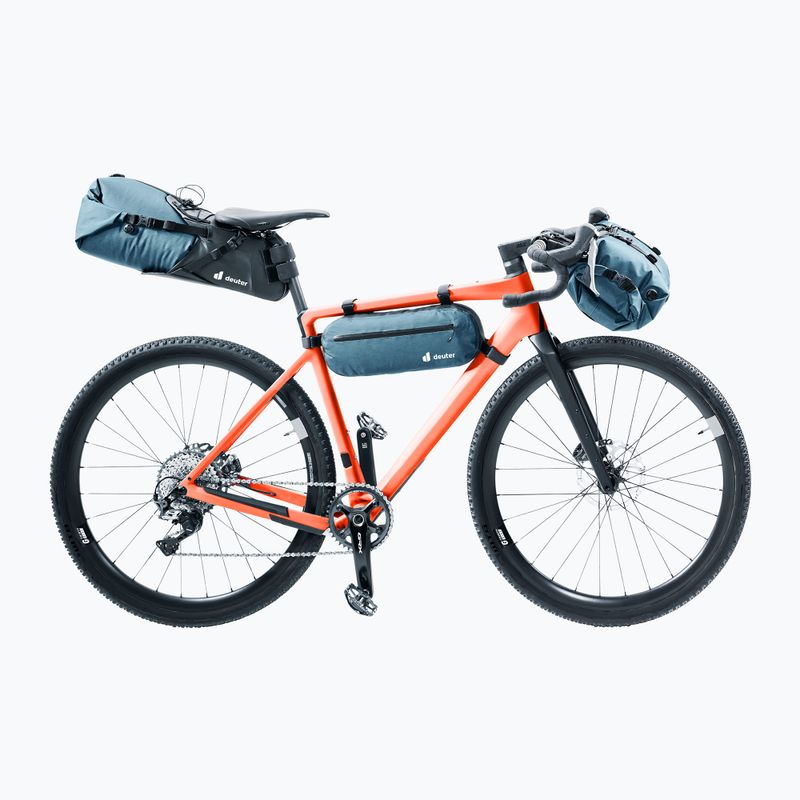 Handlebar bike bag deuter Cabezon HB 14 atlantic/black 6