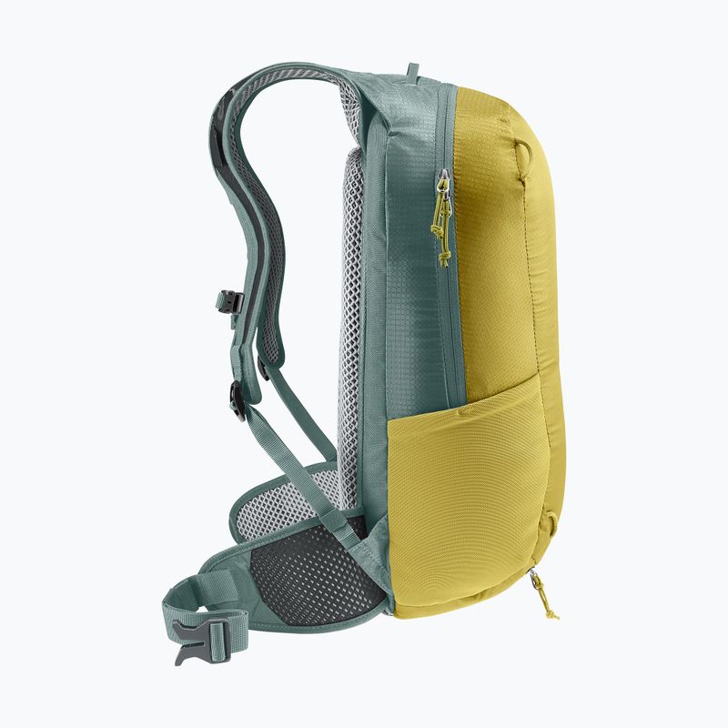 Cycling backpack deuter Race 16 tumeric/ivy 6