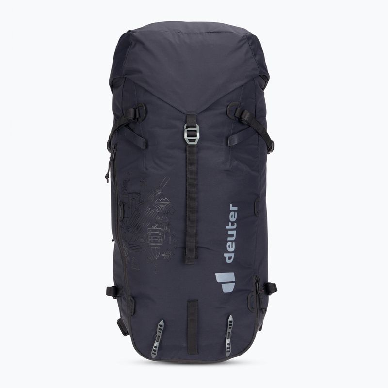 Climbing backpack deuter Guide 32+8 l black
