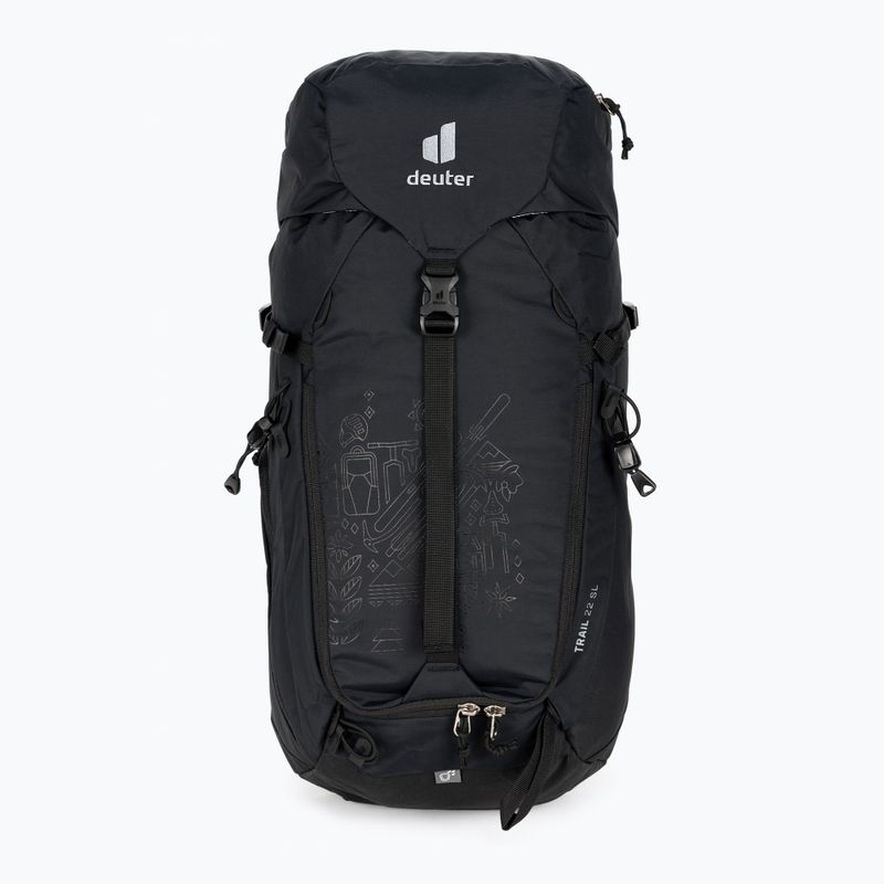 Women's trekking backpack deuter Trail 22 l SL black 344142371250