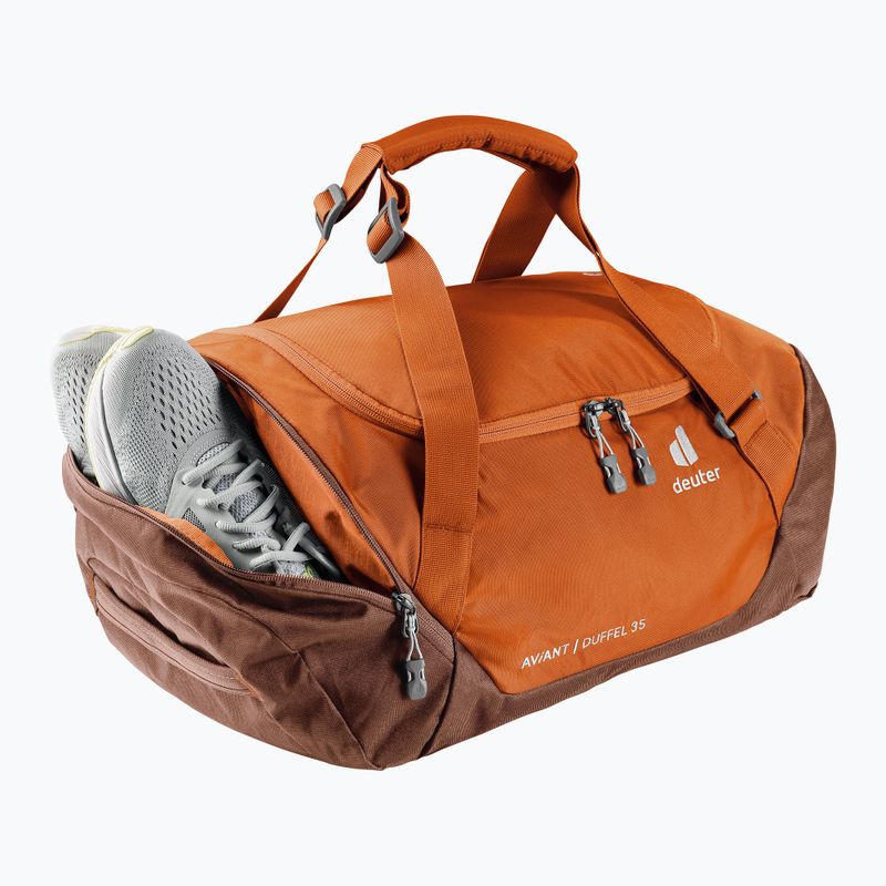 Deuter hiking bag Aviant Duffel 35 l chestnut/umbra 8