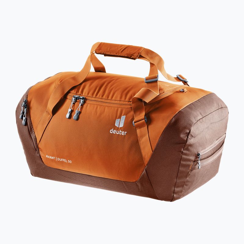 Deuter hiking bag Aviant Duffel 50 l chestnut/umbra