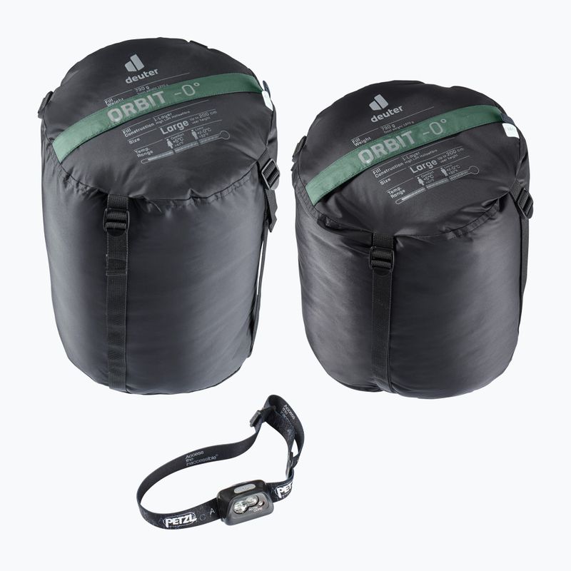 Deuter sleeping bag Orbit 0° EL ivy/ink 6