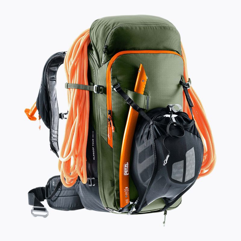 Deuter Alproof Tour 38 + 5 l khaki/black avalanche backpack 10