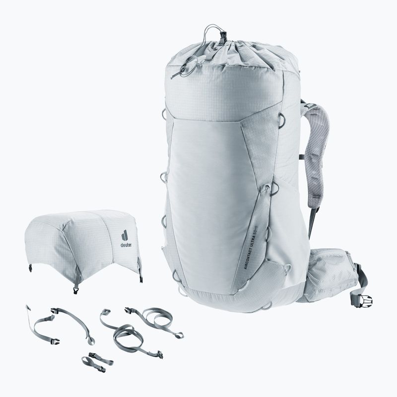 Deuter Aircontact Ultra 50 + 5 l tin/shale trekking backpack 14