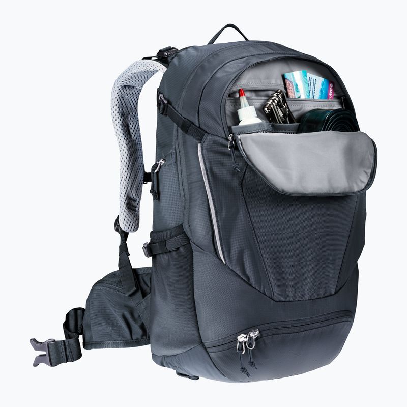Women's bicycle backpack deuter Trans Alpine 22 l SL black 13