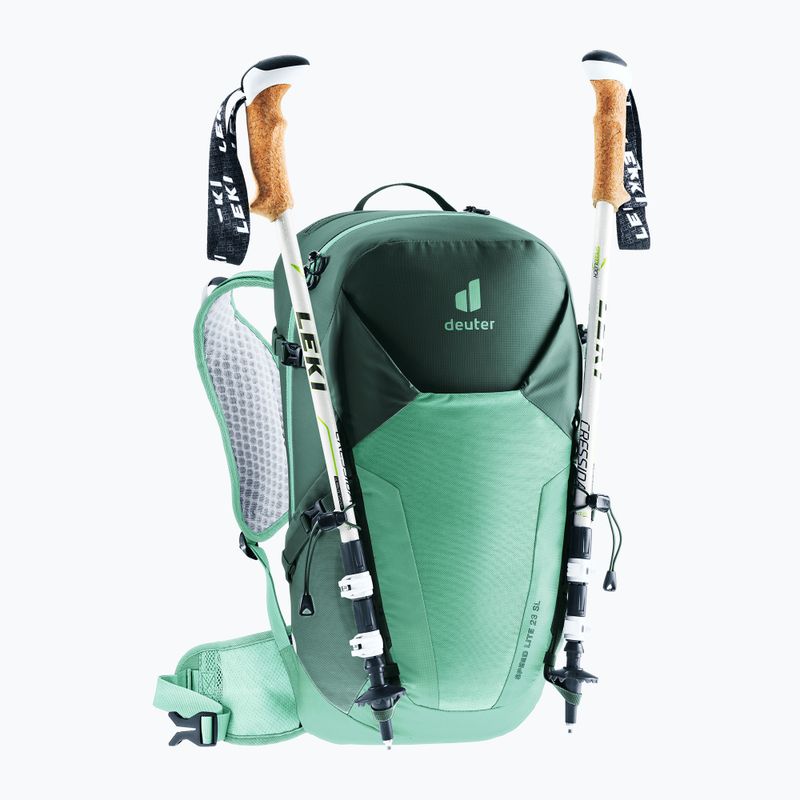 Women's hiking backpack deuter Speed Lite 23 l SL seagreen/spearmint 11