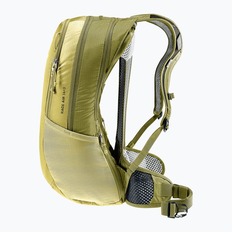 Deuter Race Air 14 + 3 l bicycle backpack linden/cactus 8