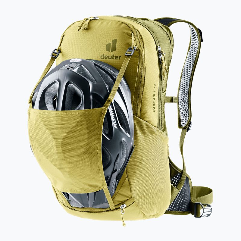 Deuter Race Air 14 + 3 l bicycle backpack linden/cactus 10