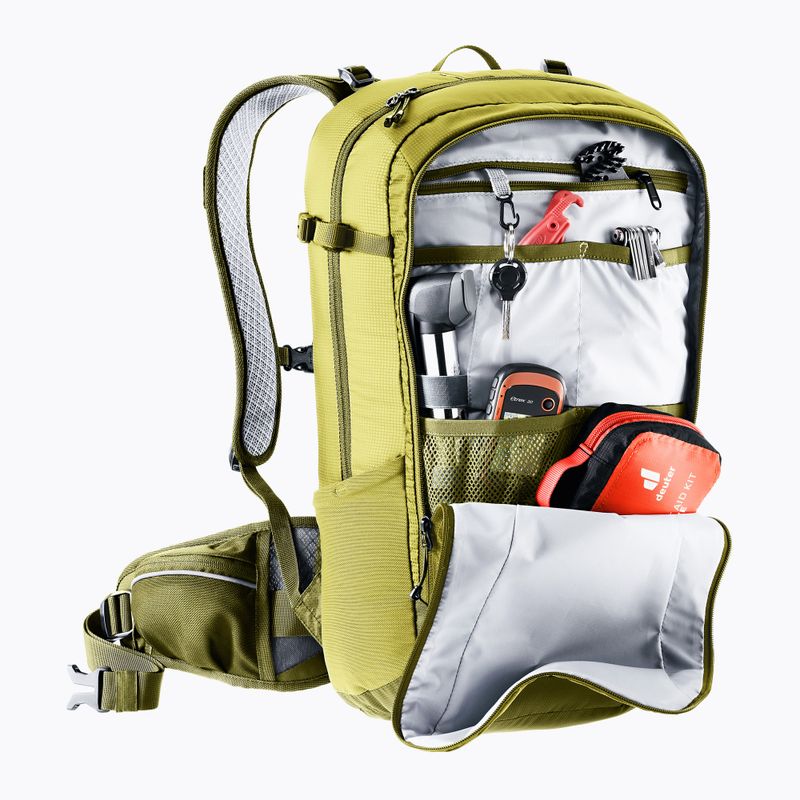 Deuter Flyt 20 l sprout/cactus bicycle backpack 8