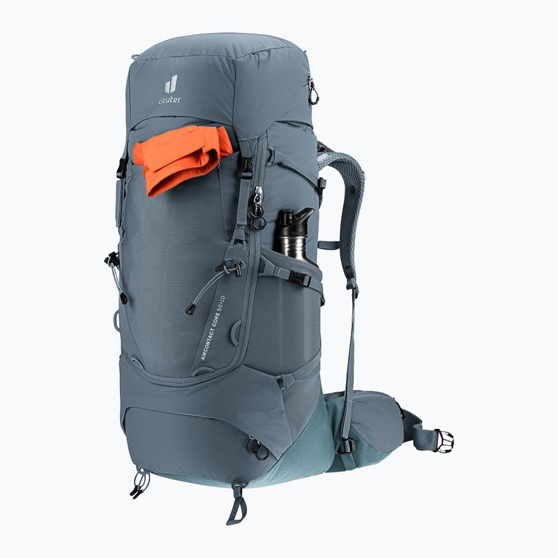 Deuter Aircontact Core 50+10 l graphite/shale trekking backpack 10
