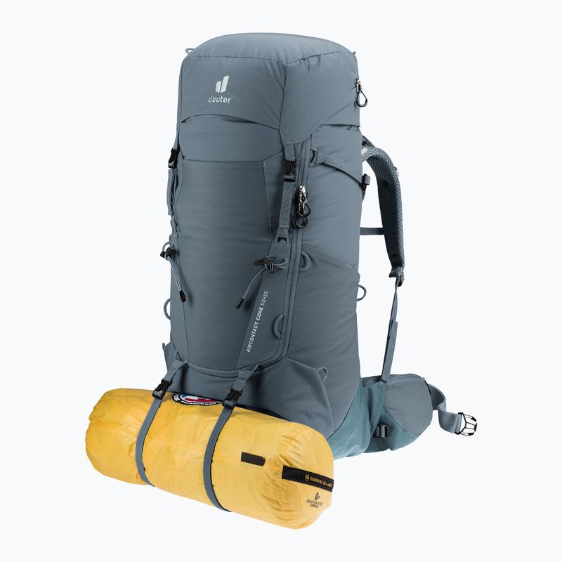 Deuter Aircontact Core 50+10 l graphite/shale trekking backpack 11