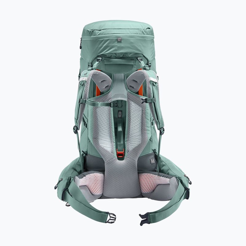 Women's trekking backpack deuter Aircontact Core 55+10 l SL jade/graphite 2