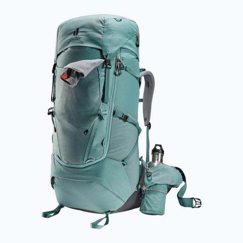 Women's trekking backpack deuter Aircontact Core 55+10 l SL jade/graphite 5