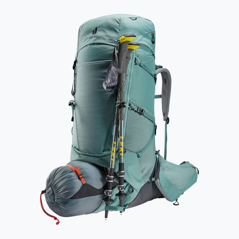 Women's trekking backpack deuter Aircontact Core 55+10 l SL jade/graphite 6