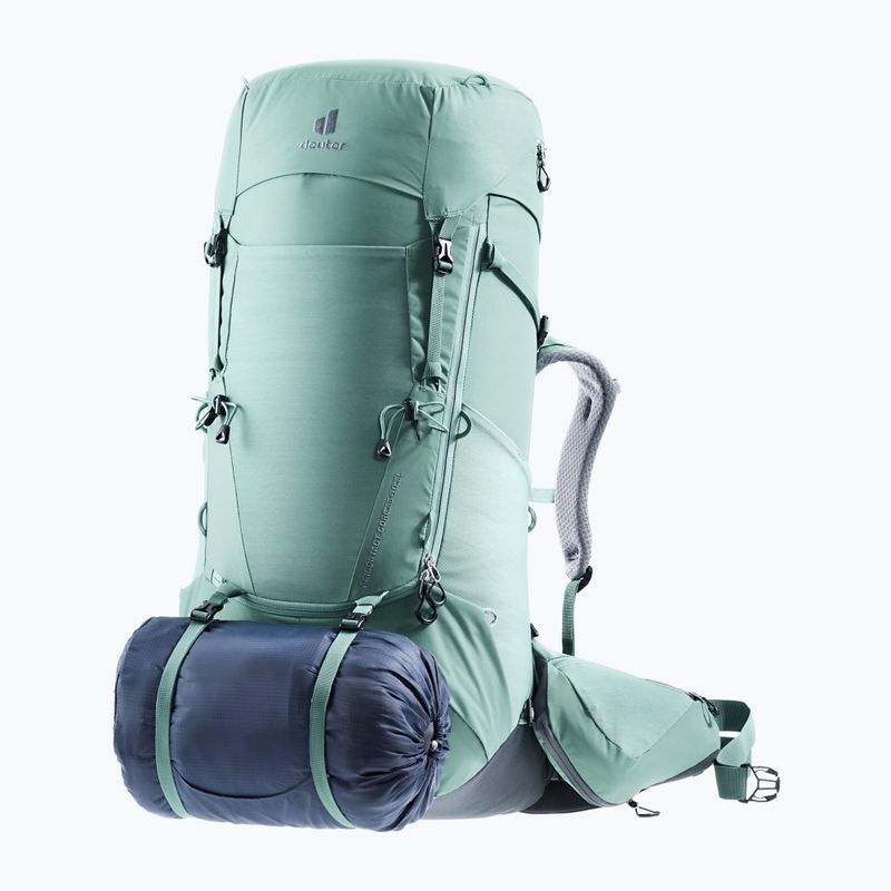 Women's trekking backpack deuter Aircontact Core 55+10 l SL jade/graphite 8