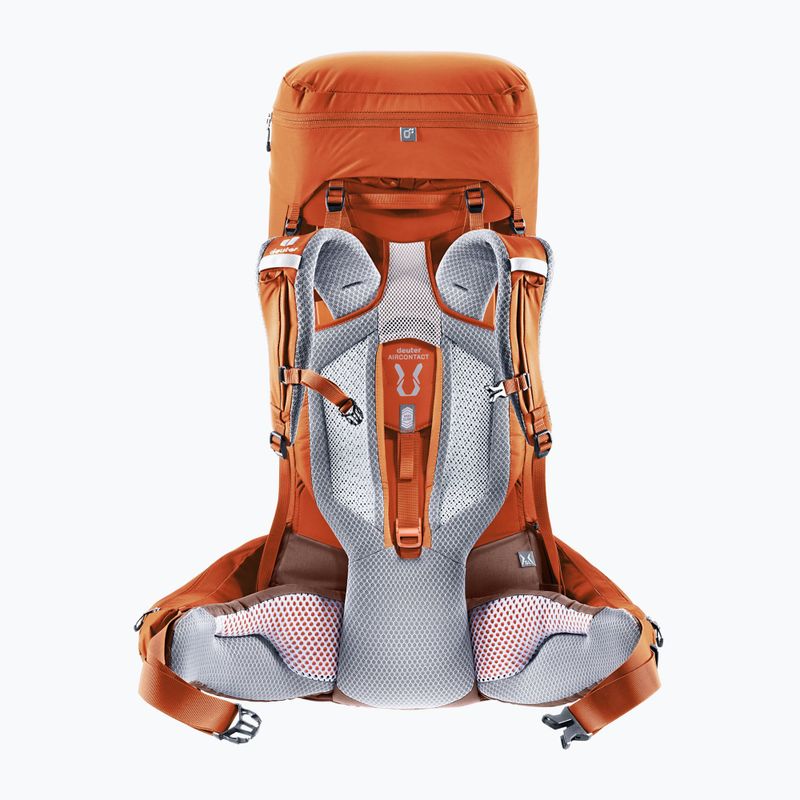 Women's trekking backpack deuter Aircontact Core 55+10 l SL chestnut/umbra 2