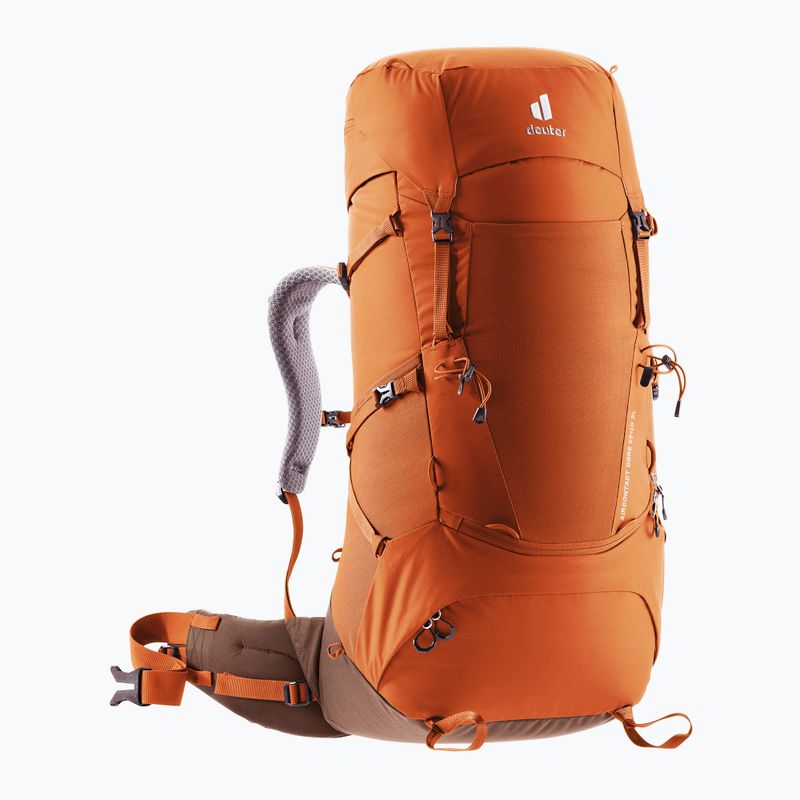 Women's trekking backpack deuter Aircontact Core 55+10 l SL chestnut/umbra 2