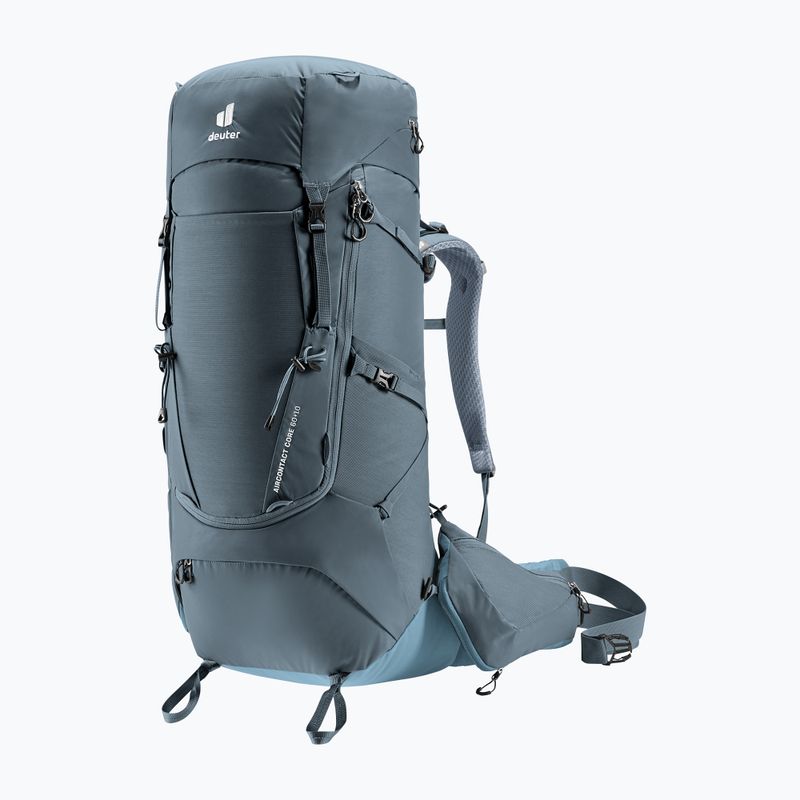 Deuter Aircontact Core 60+10 l graphite/shale trekking backpack 7