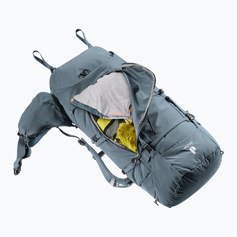 Deuter Aircontact Core 60+10 l graphite/shale trekking backpack 12
