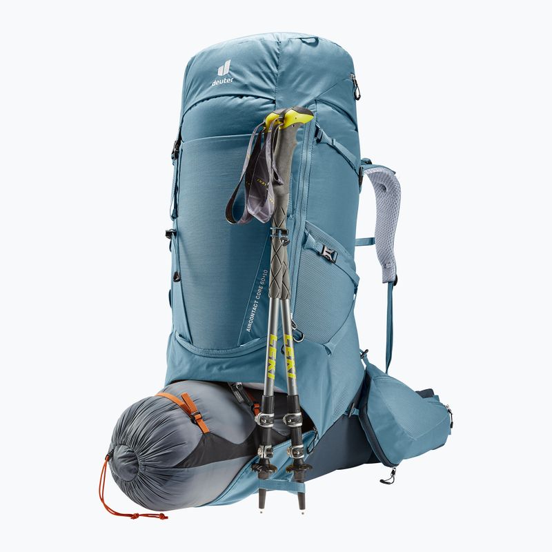 Trekking backpack deuter Aircontact Core 60+10 l atlantic-ink 9