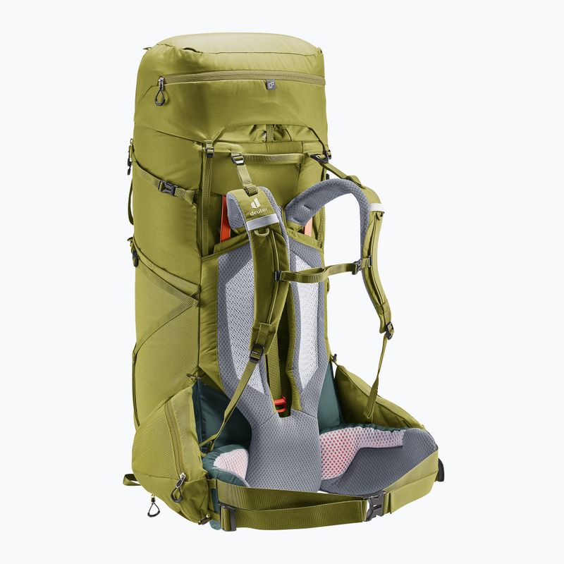 Deuter Aircontact Core 70+10 l cactus/ ivy trekking backpack 4