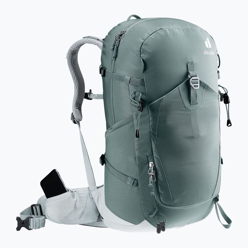 Women's hiking backpack deuter Trail Pro 31 SL teal/tin 14