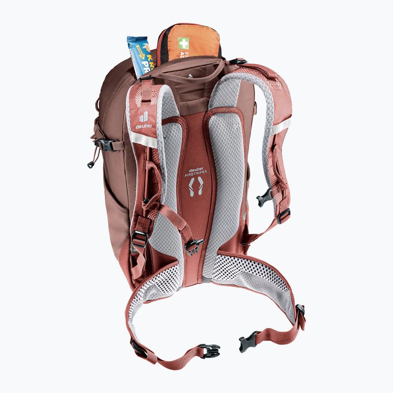 Women's hiking backpack deuter Trail 23 l SL raisin/caspia 11