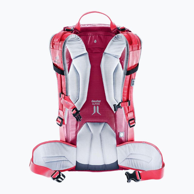 Women's deuter Freerider 28 l SL hibiscus/ ruby ski backpack 3