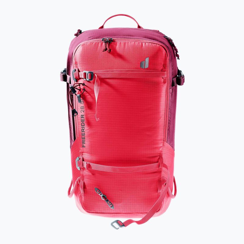 Women's deuter Freerider 28 l SL hibiscus/ ruby ski backpack 7
