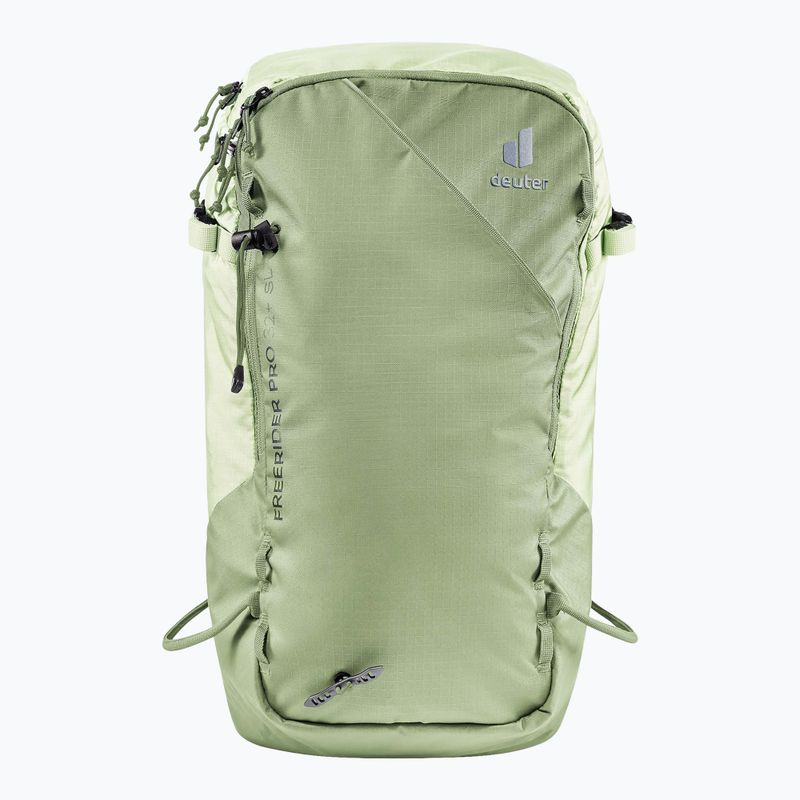 Deuter Freerider Pro 32+ l SL women's ski backpack grove/mineral