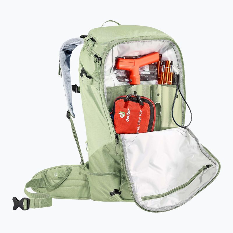 Deuter Freerider Pro 32+ l SL women's ski backpack grove/mineral 12