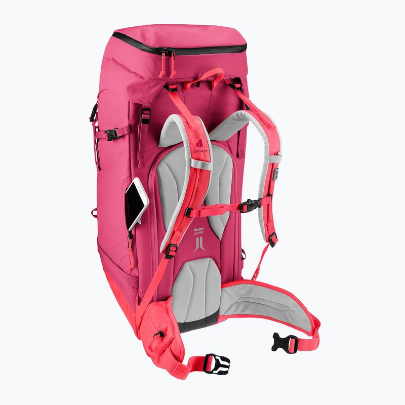 Deuter Freescape Pro 38+ l SL ruby/ hibiscus ski backpack 9