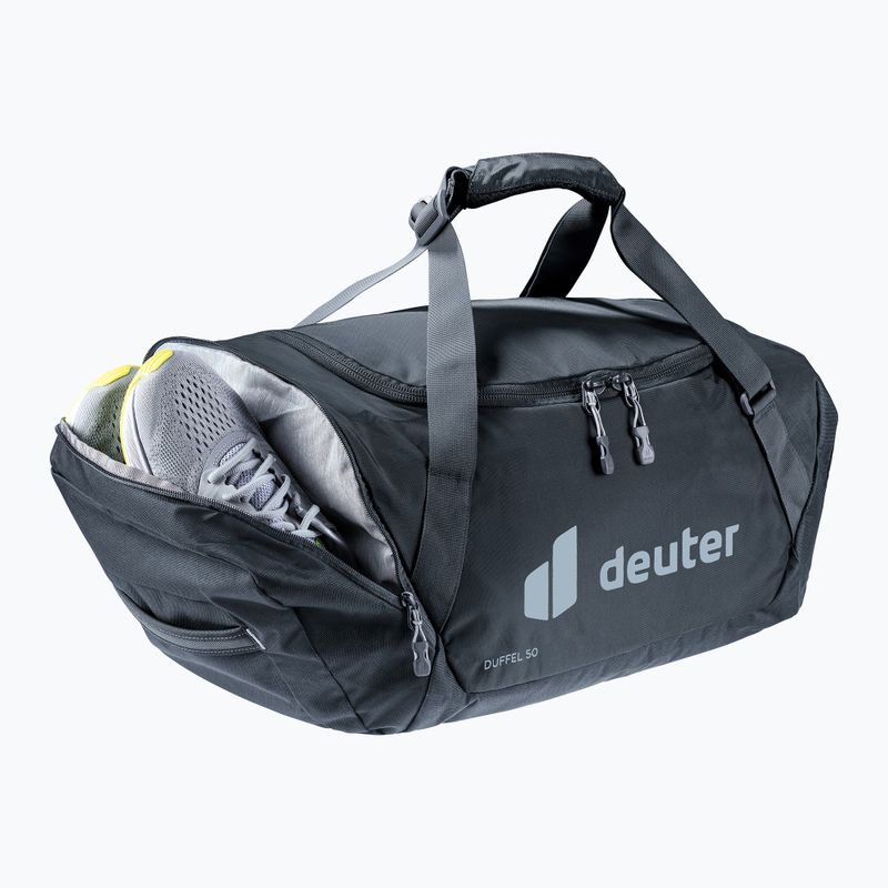 Travel bag deuter Duffel 50 l black 7