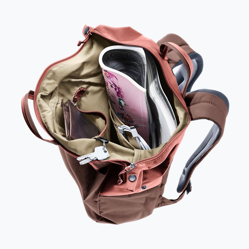Deuter Vista 18 l urban backpack raisin/caspia 7