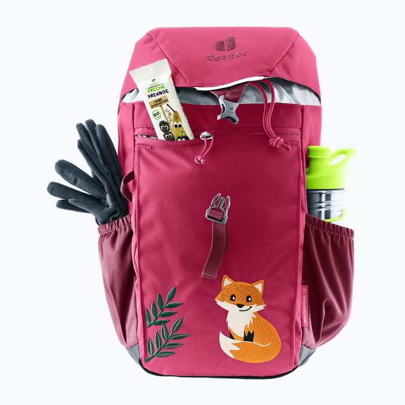 Deuter Waldfuchs children's backpack 10 l ruby/ maron 8