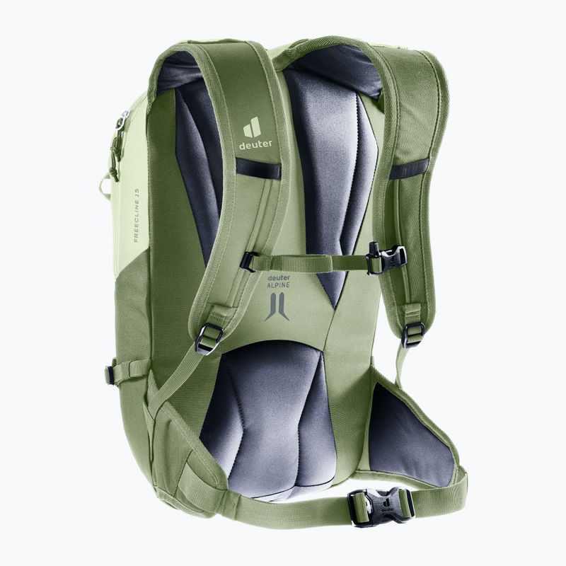 Backpack deuter Freecline 15 mineral/grove 4