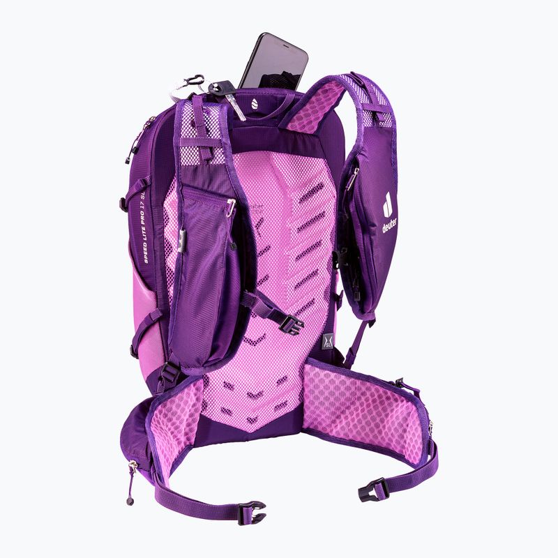 Hiking backpack deuter Speed Lite Pro 17 l SL lotus/mystic 11